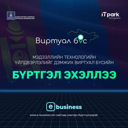Мэдээллийн технологийн үйлдвэрлэл эрхлэгчдийг виртуал бүсэд бүртгэх хүсэлтийг онлайнаар хүлээн авч эхэллээ